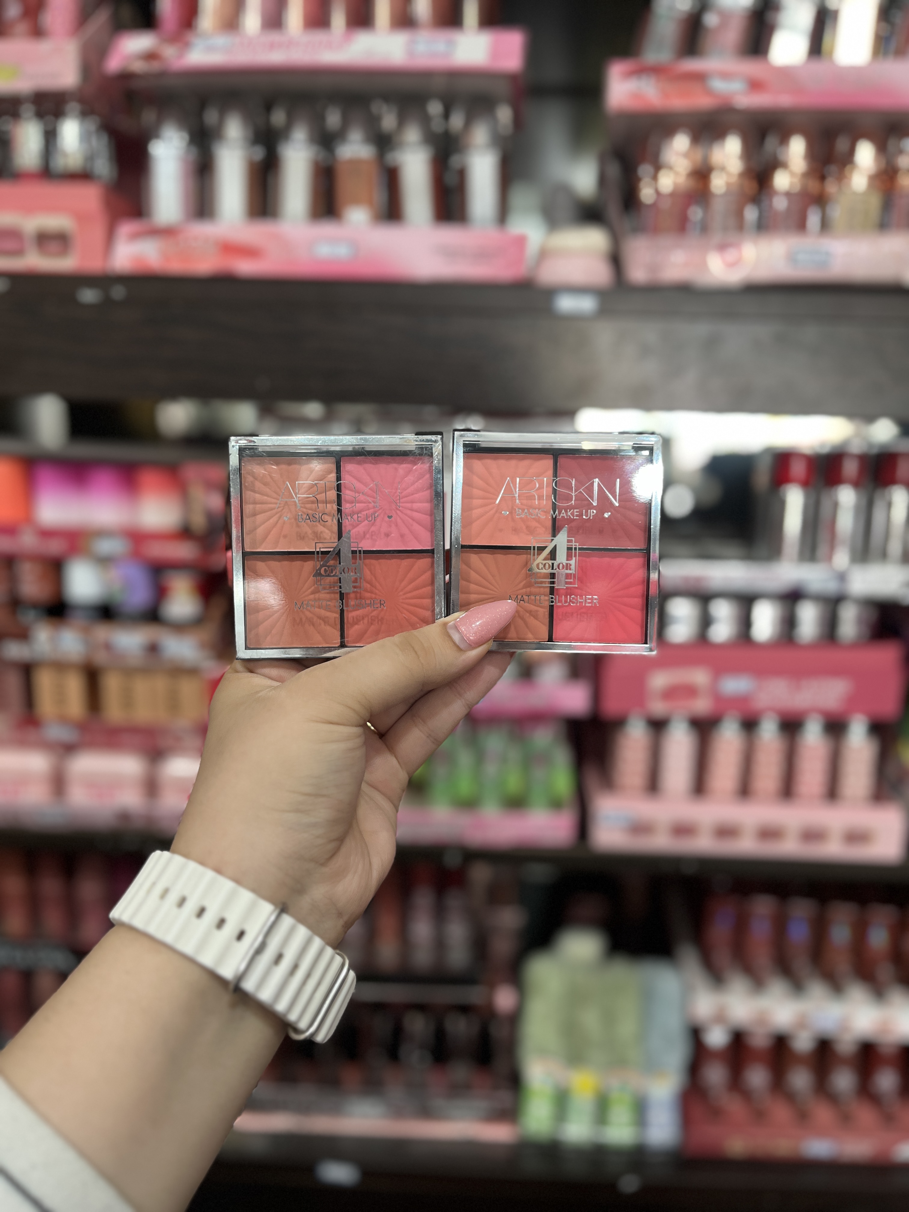 رژگونه ۴ رنگ آرت اسکین