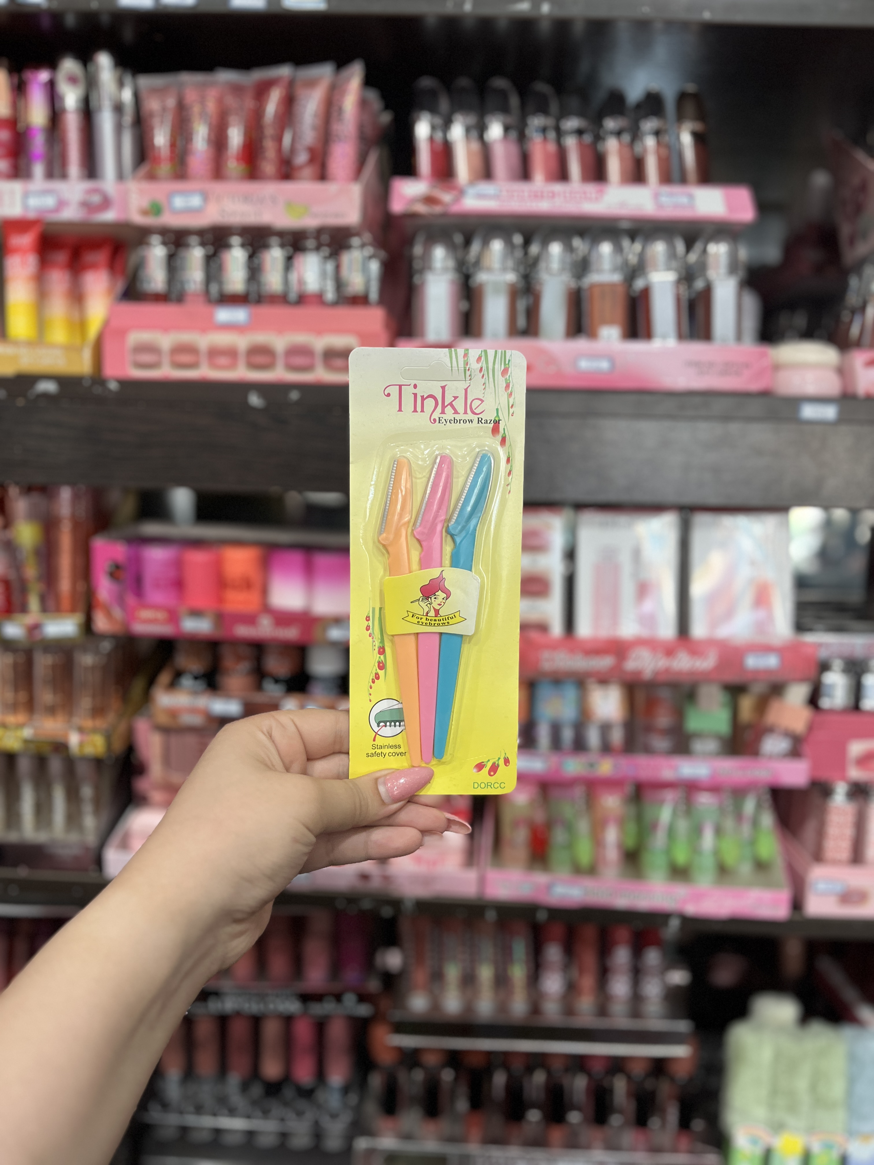تیغ اصلاح ابرو ۳ عددی تینکل